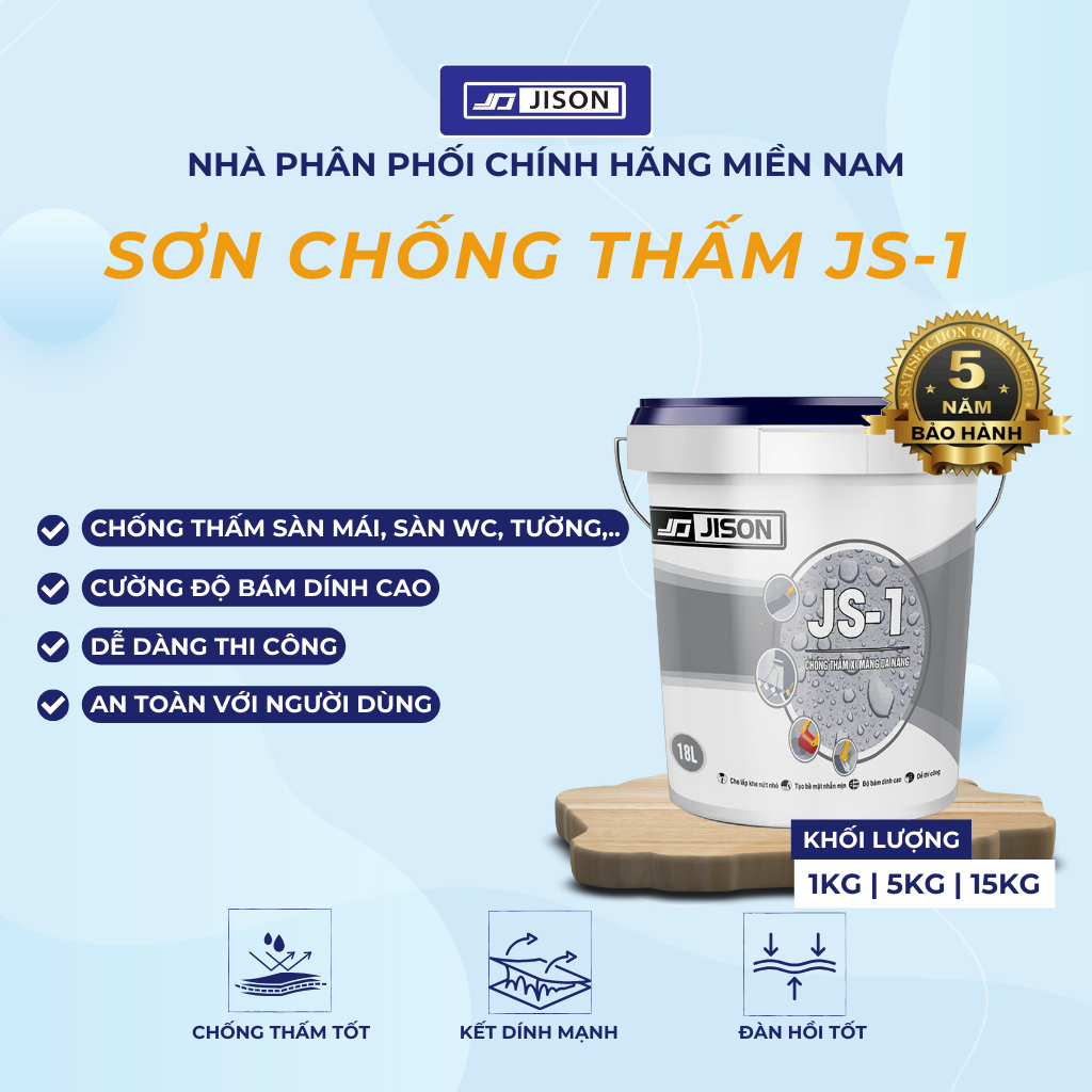 SƠN CHỐNG THẤM JISON JS-1