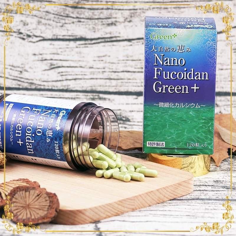 NANO FUCOIDAN GREEN+: nâng cao sức đề kháng, giảm nguy cơ u bướu, phòng ngừa ung thư