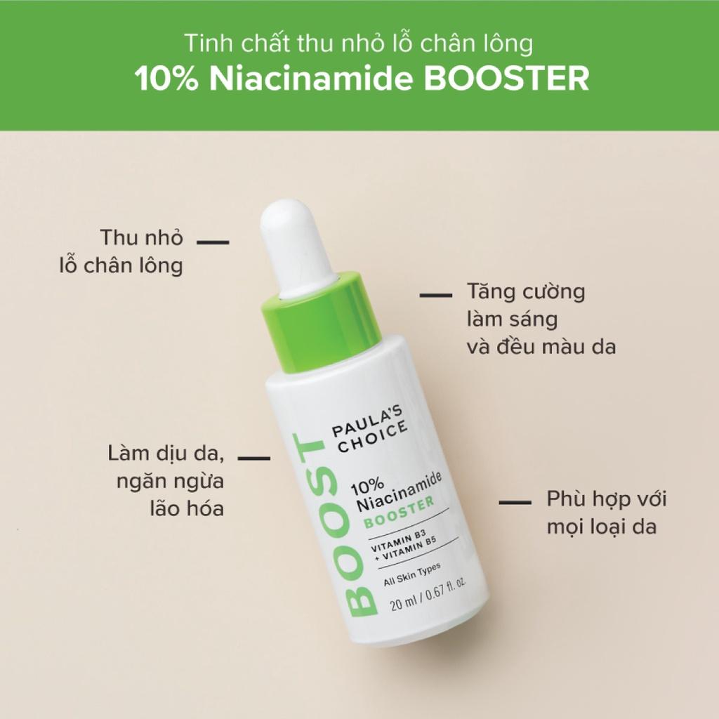 Tinh Chất Thu Nhỏ Lỗ Chân Lông Paula's Choice 10% Niacinamide Booster 20ml (Mã 7980)