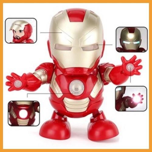 Robot Dancing Iron Man Tự nhảy, Bumblebee Dance Hero-Robot nhảy múa vui nhộn cho bé yêu