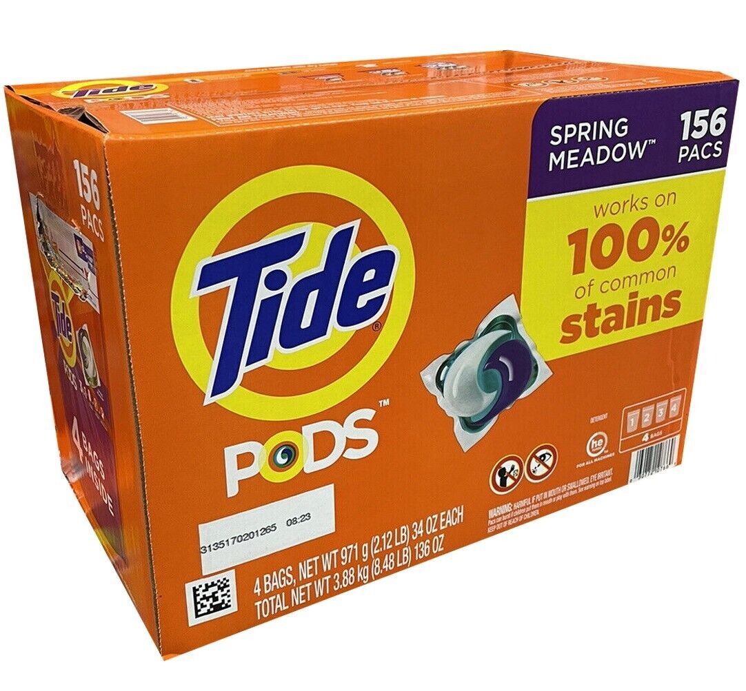 Viên giặt xả tide pods 3in1 mẫu mới bịch 39 viên của mỹ