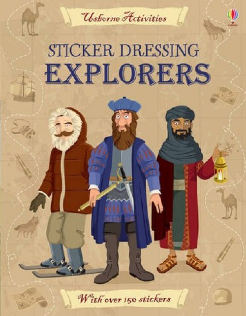 Sách tiếng Anh - Sticker Explorers Usborne