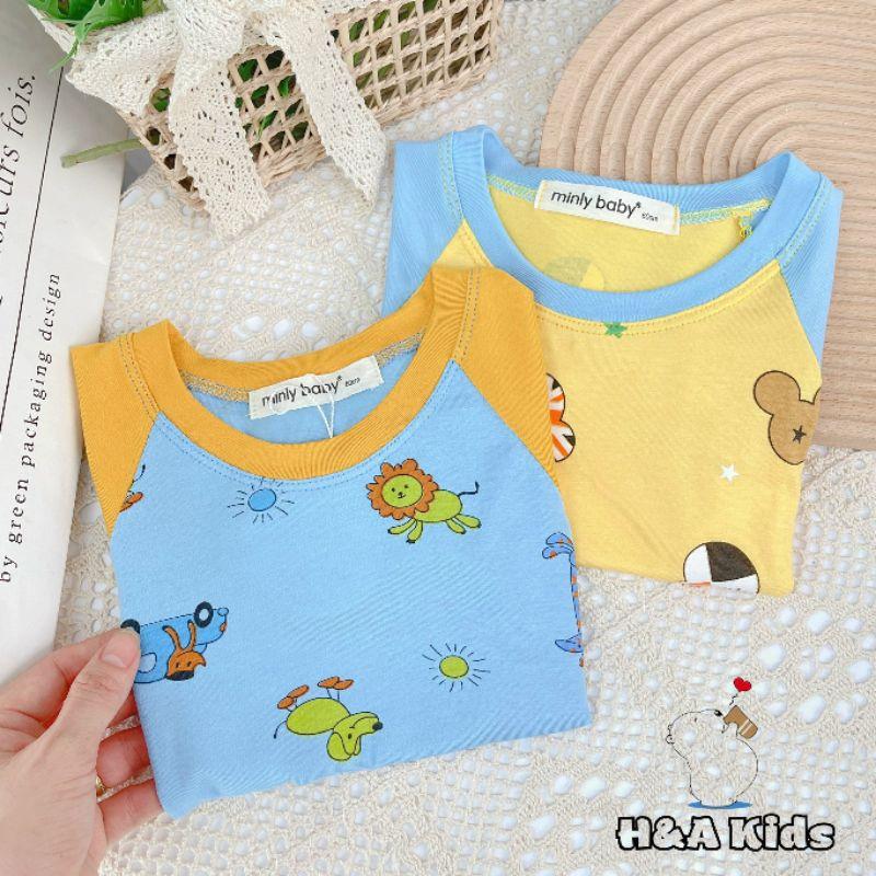 MINKY MOM Bộ Tay Ngắn Quần Dài Siêu Xinh