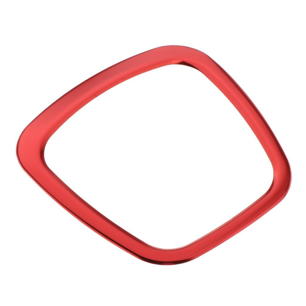 Car Steering Wheel Center Decor  Trim for  A3 A4L A4 A6 C7 Red