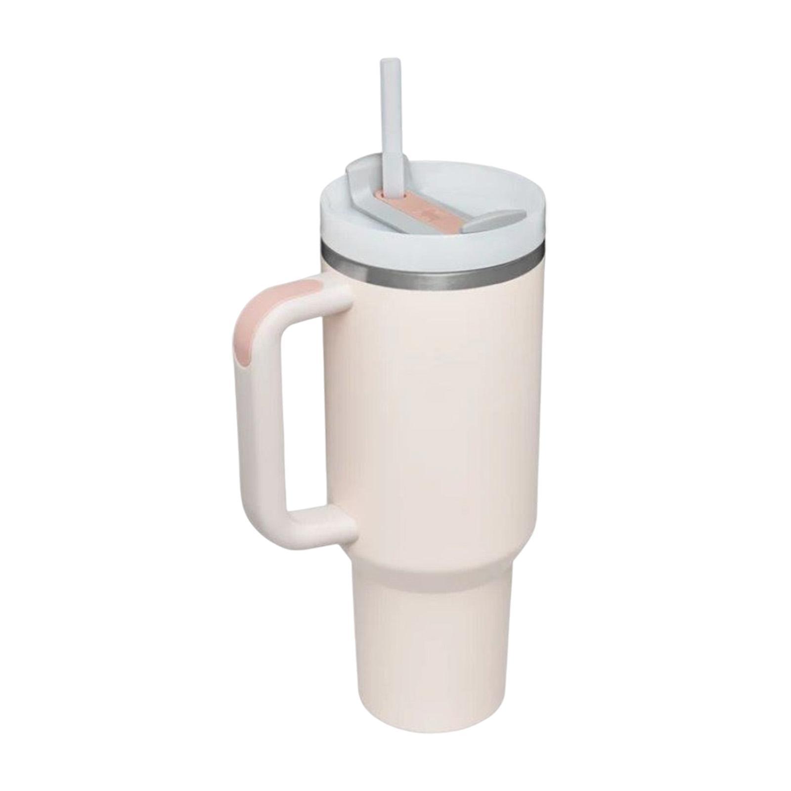 Tumbler with Handle with Lid and Straw Car Tumbler Cup for