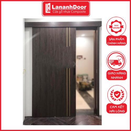 Cửa Gỗ Nhựa Composite LA – L02/m2 – LananhDoor Shop