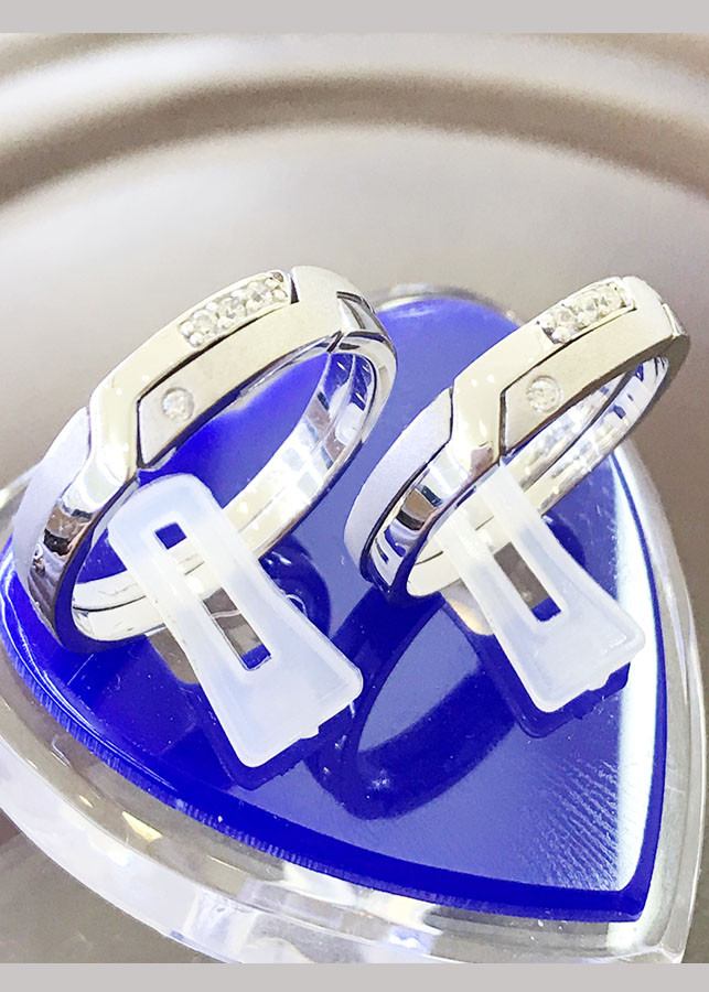 Nhẫn Đôi Bạc ND1105 Medium