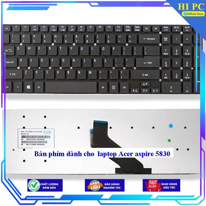 Bàn phím dành cho laptop Acer aspire 5830 - Hàng Nhập Khẩu