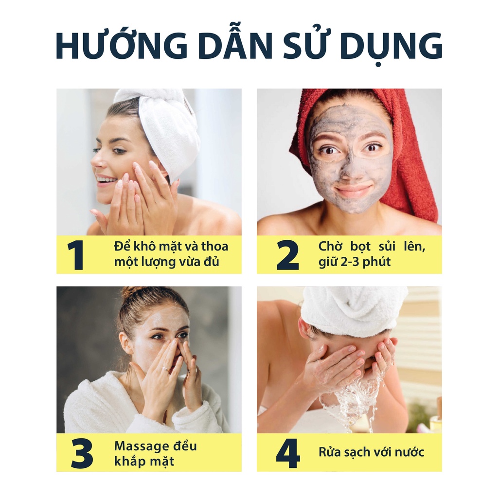 Sữa Rửa Mặt & Tẩy Trang MILAGANICS Công Thức Sủi Bọt Oxy và Than Tre Hoạt Tính Phù Hợp Cho Da Dầu Mụn, Da Nhạy Cảm