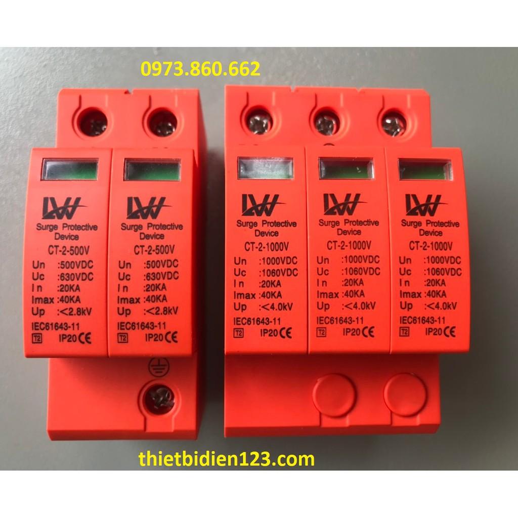 Combo chống sét DC 3P 1000V - ÁT DC 4P 1000V chất lượng tốt