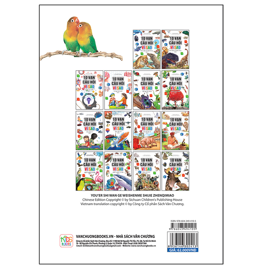10 Vạn Câu Hỏi Vì Sao – Chim Và Động Vật Biển