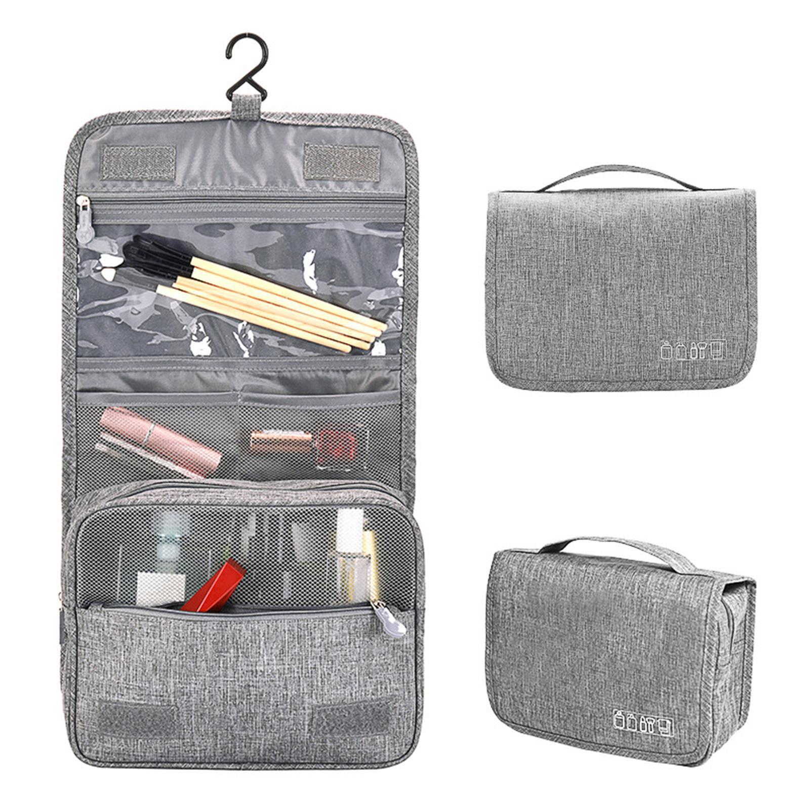 Travel Hanging Toiletry Bag with Hook Bathroom Shower Bag Sturdy
