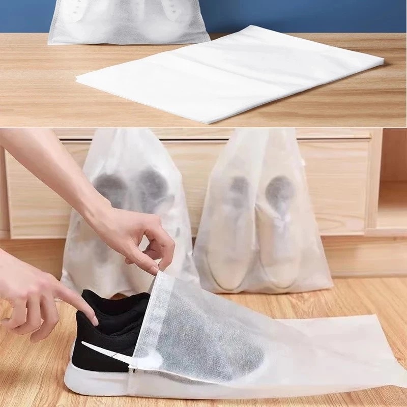 Túi Vải Đựng Giày Dép Dây Rút Chống Bẩn Du Lịch Size Lớn, nhỏ Với Họa Tiết Thiết Kế Đẹp Mắt