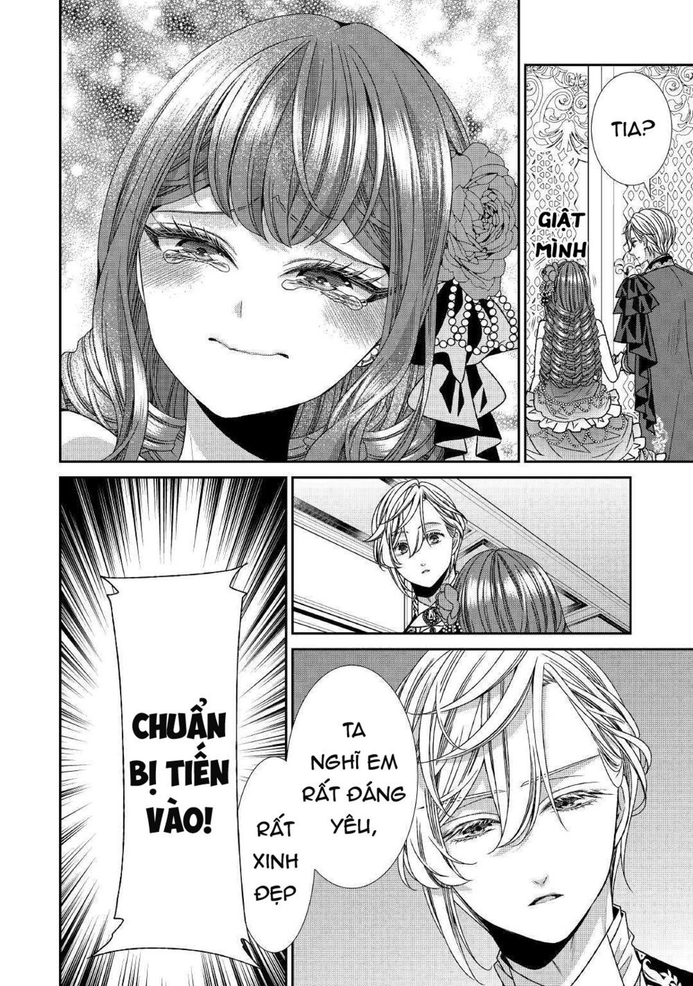 nhật ký theo dõi vị hôn thê tự nhận mình là nữ phụ phản diện 1 chapter 17 28