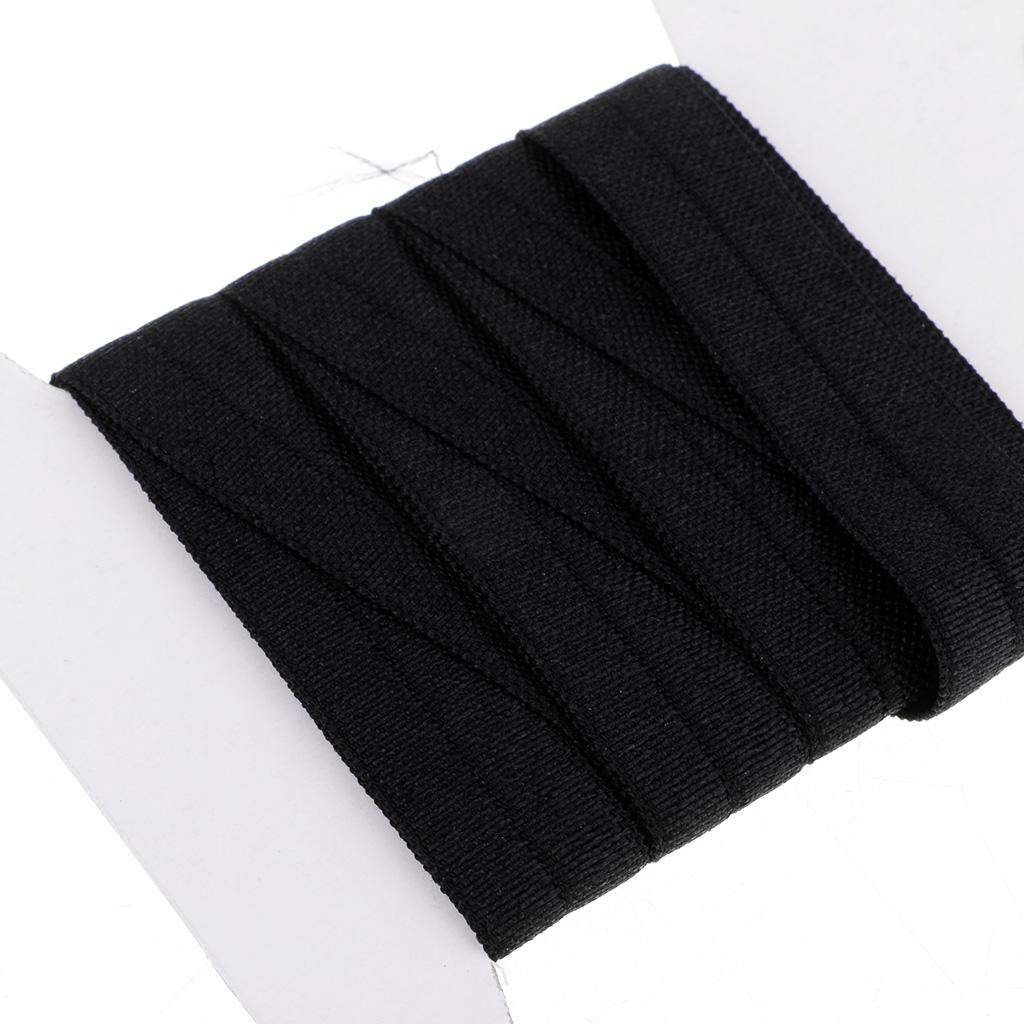 2.7M  5/8"15mm Elastic Spandex Satin Band Hair Ties Accessories