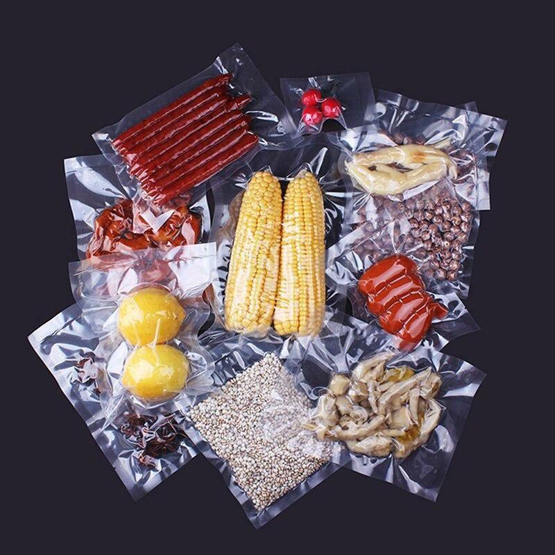 Túi PA hút chân không thực phẩm 2 mặt trơn dày 10 zem, 1kg túi hút chân không trơn đủ size