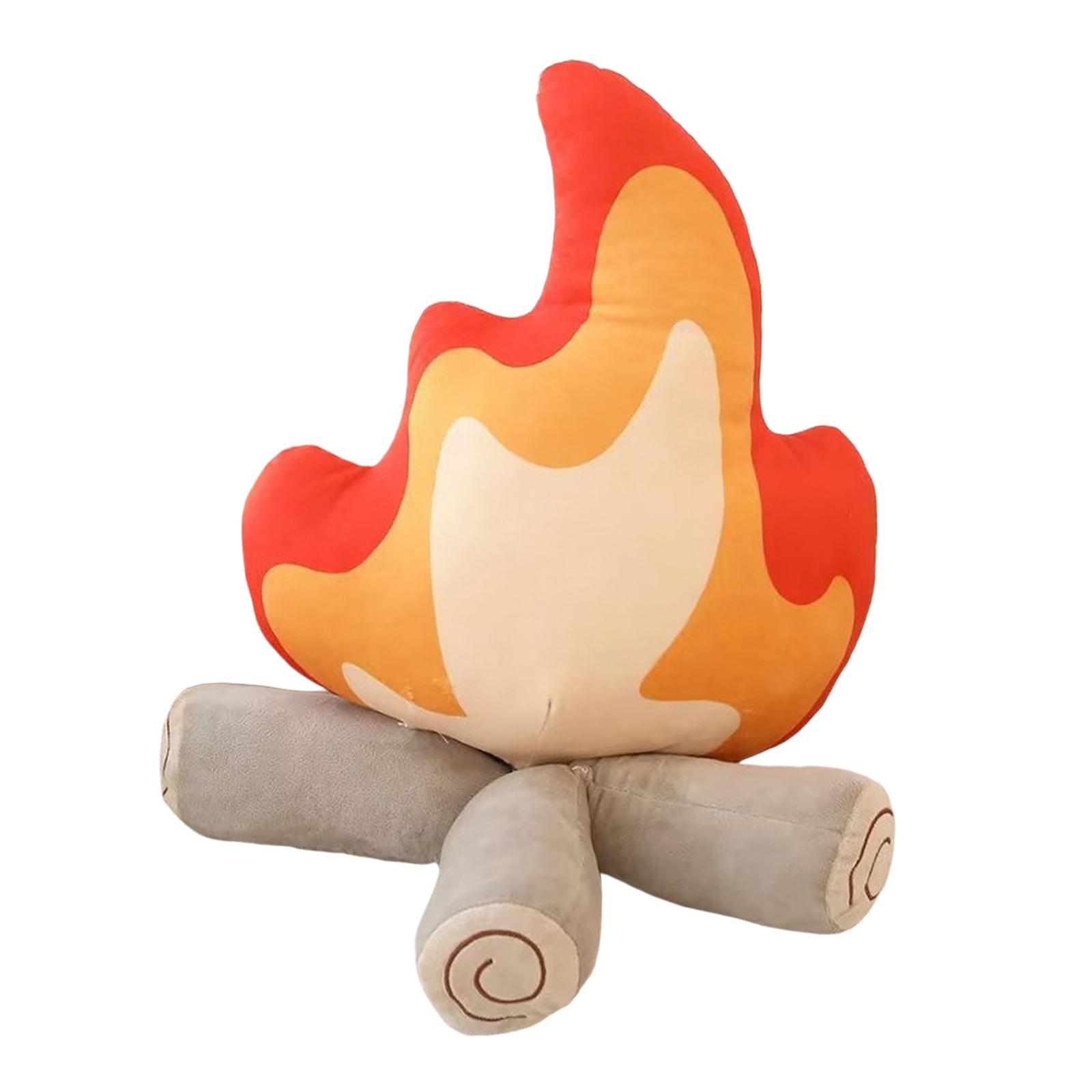 Stuffed Doll Soft Sleeping Pillow Flame Pillow for  Room Birthday Gifts