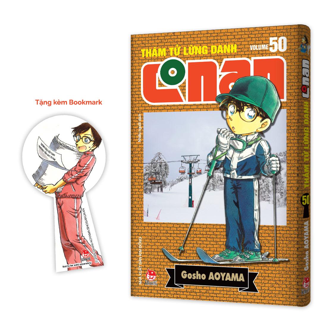 Sách - Thám Tử Lừng Danh Conan - Tập 50 - Bản Nâng Cấp - Tặng Kèm Bookmark