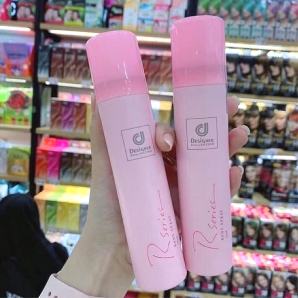 Xịt thơm toàn thân Designer collection rseries body spray Thái Lan 75ml