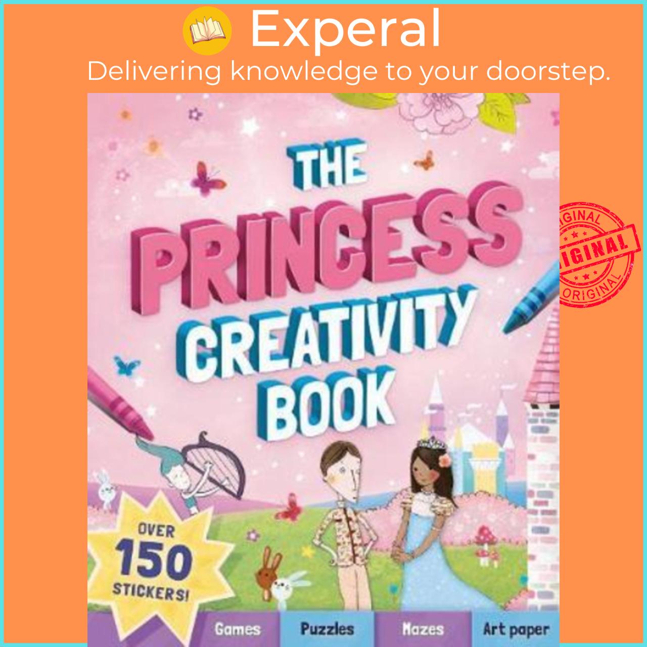 Sách - The Princess Creativity Book by Andrea Pinnington