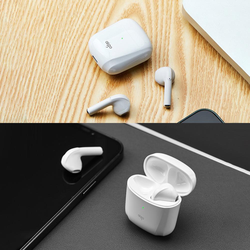 Aigo T20 True Wireless BT Headphones Semi-in-ear Sports Earbuds BT5.0 Chip Smart Touch Control Easy Pairing
