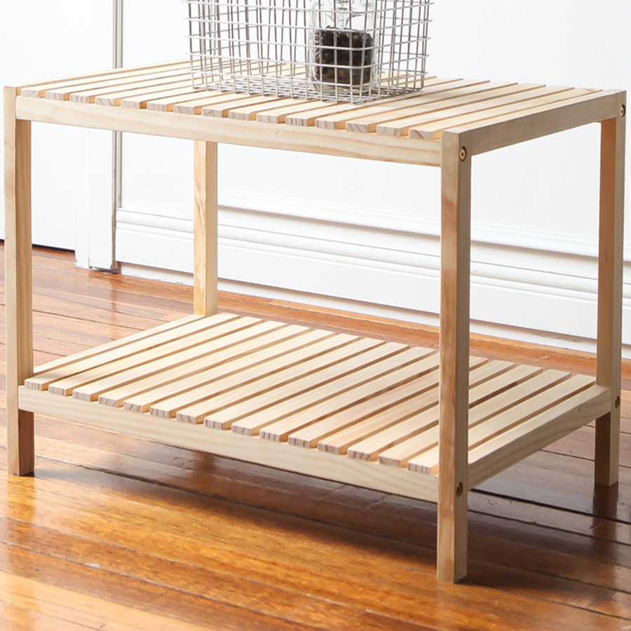 Kệ Đa Năng Lò Vi Sóng BEYOURs - Kệ Gỗ Decor - Oven Rack 2F Gỗ Tự Nhiên - Nội Thất Phòng Bếp - Gỗ Tự Nhiên