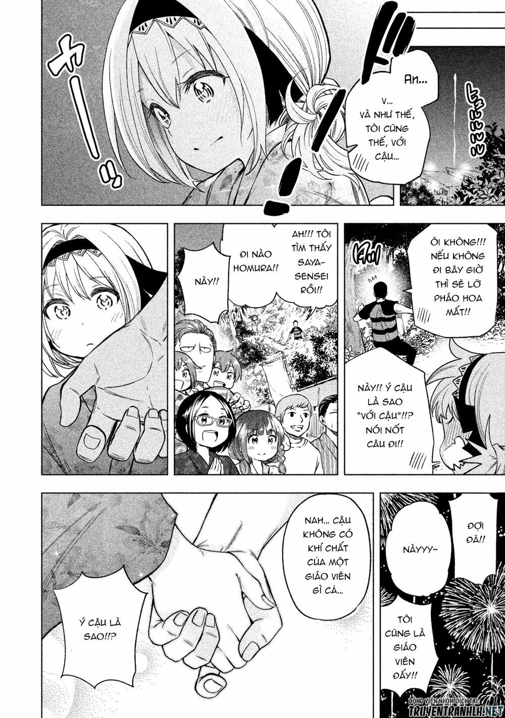 thế quái nào cô giáo lại ở đây!? chapter 50 15