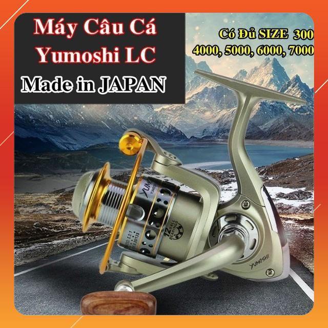 Máy câu cá Yumoshi LC 12 bạc đạn |do cau99| ( rẻ vô địch