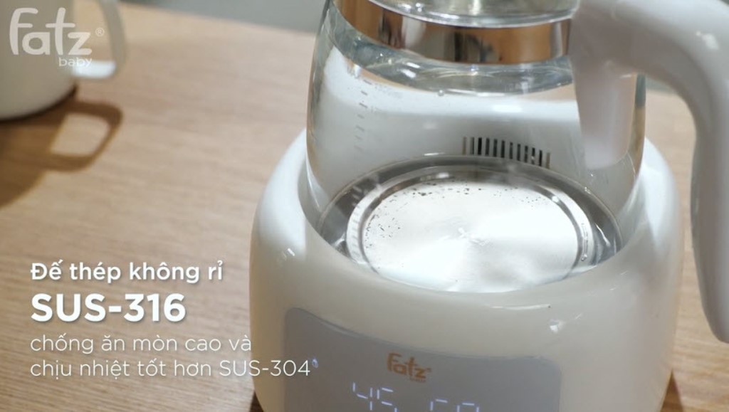 Máy đun Và Hâm Nước Pha Sữa Fatz Baby - Quick 12 Plus + FB3504BH