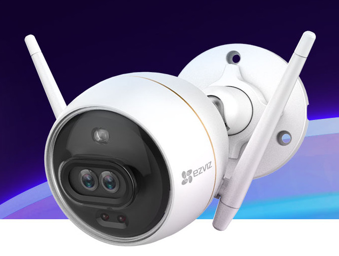 Camera IP Wifi Ngoài Trời EZVIZ C3X 2MP 1080P, Có Màu Ban Đêm, Báo Động, Ống kính kép với công nghệ AI tích hợp- Hàng Chính Hãng