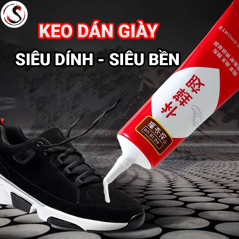 Keo dán giày thể thao, keo dán đa năng, keo dán giày dép siêu chắc trong suốt 45ml - Hàng Chính Hãng