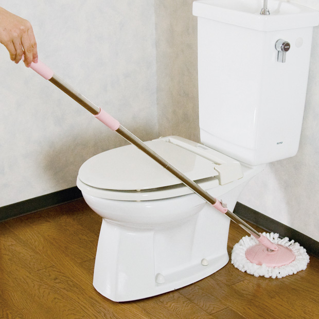 Bộ chổi lau nhà lốc xoáy 360 độ Azuma tiện ích, giúp việc lau chùi/ vệ sinh nhà cửa một cách dễ dàng - nội địa Nhật Bản