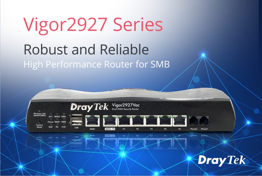 Router DrayTek Vigor2927 - Hàng chính hãng