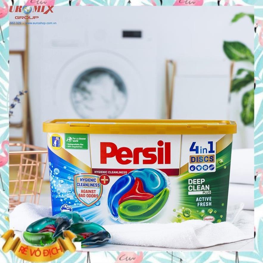 Viên giặt xả thông minh Persil Discs 4in1,Hàng nội địa Đức,Châu Âu