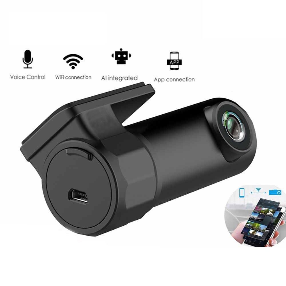 ROGTZ Camera Hành Trình Wifi 1080p Full HD Dành Cho Ô Tô FC106T - Hàng Nhập Khẩu