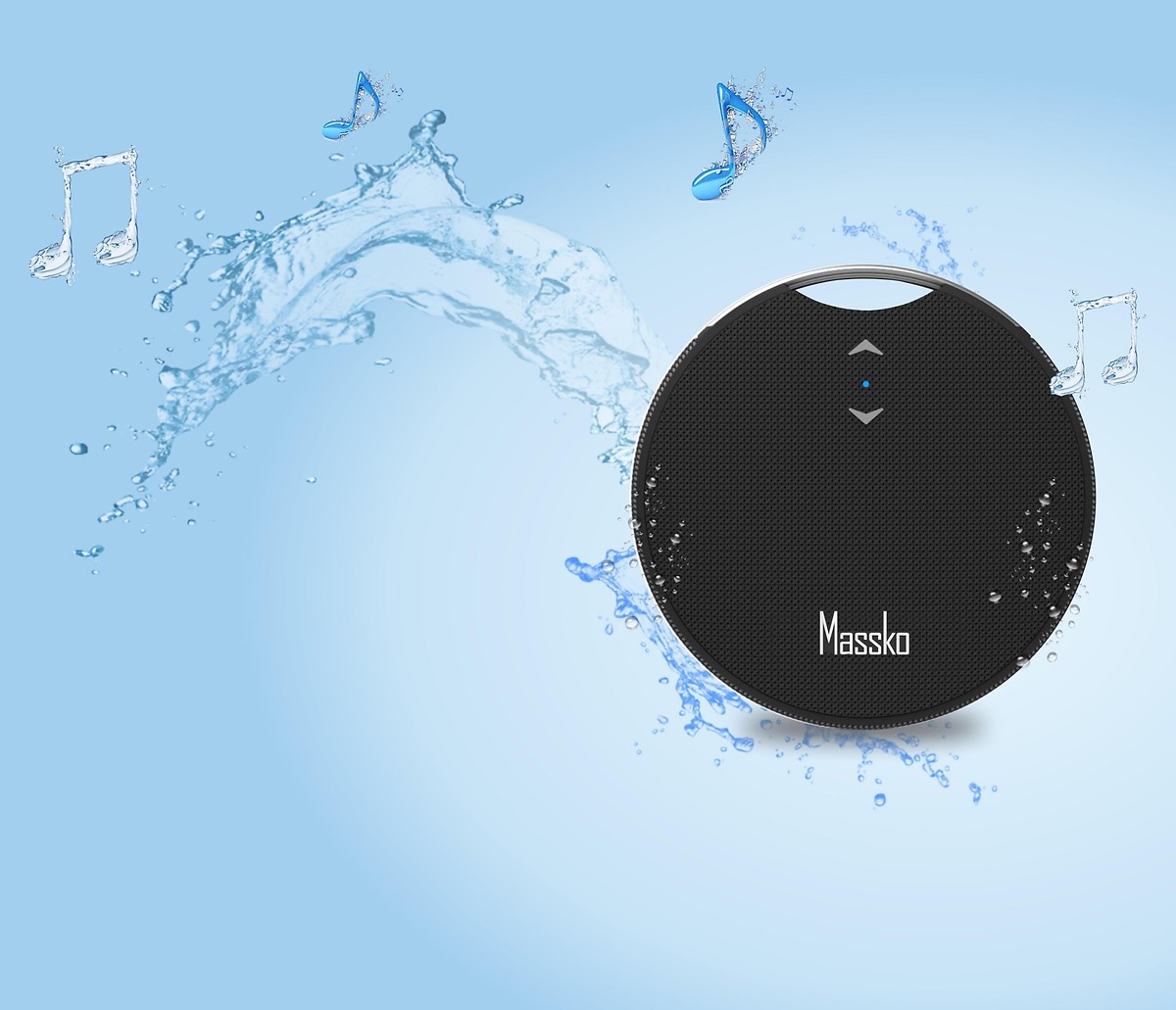 Loa Bluetooth 4.2 chống nước Massko ES201 chính hãng