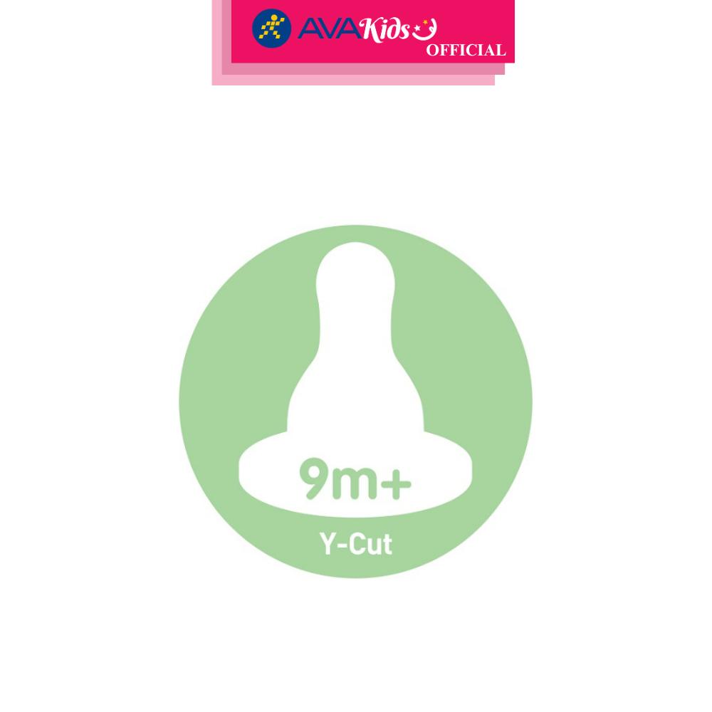 Bộ 2 núm ti Dr.Brown's cổ hẹp size Y (từ 9 tháng) - Hàng Chính Hãng