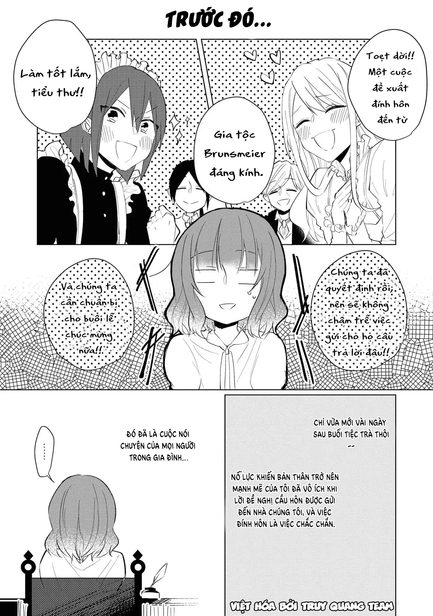 vị hôn phu là kẻ phản diện nên tôi hơi rén chapter 2 3