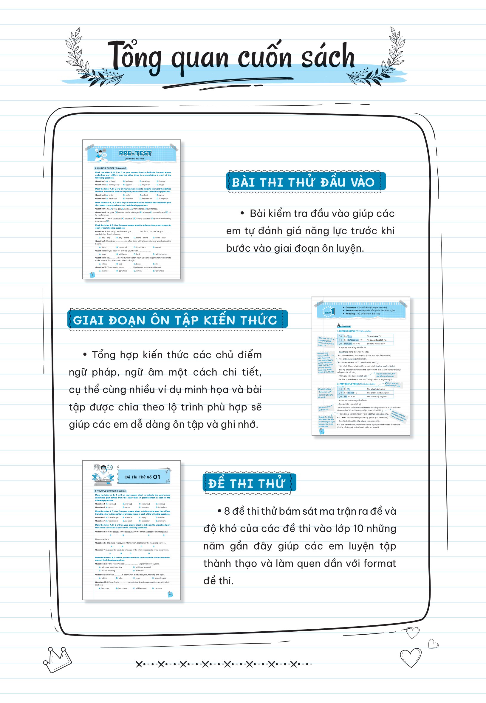 Take Note Vào 10 - Ghi Chú Nhanh Ôn Thi Cấp Tốc Vào Lớp 10 - Tiếng Anh (MGB)