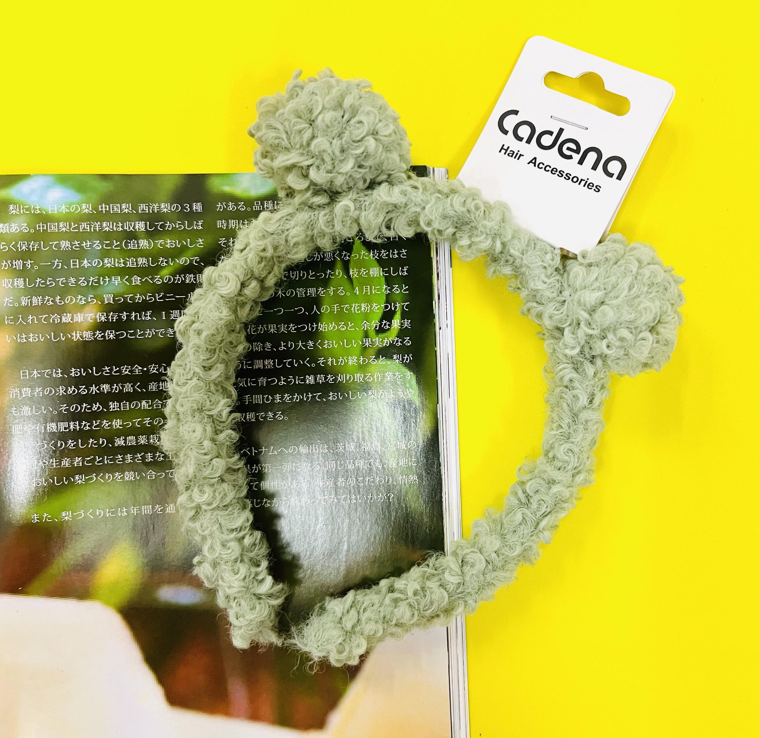 Cài tóc tai gấu thương hiệu CADENA-HB2