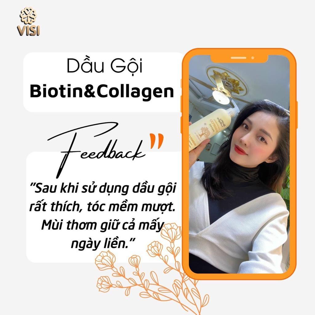 Cặp Dầu gội và dầu xả Biotin collagen