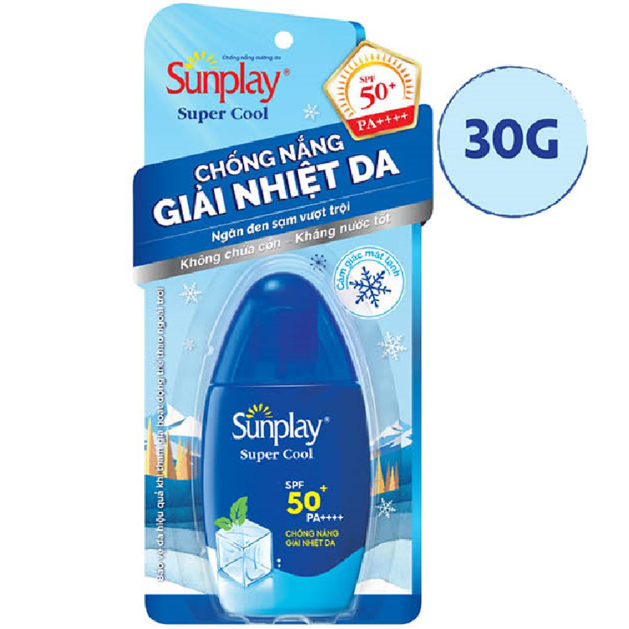 Sữa Chống Nắng Giải Nhiệt Da Sunplay Super Cool SPF50+, PA++++ (30g)