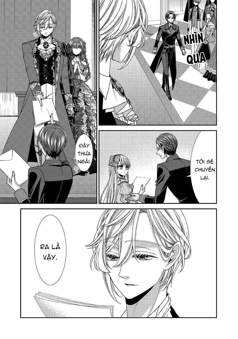 nhật ký theo dõi vị hôn thê tự nhận mình là nữ phụ phản diện 1 chapter 19 9