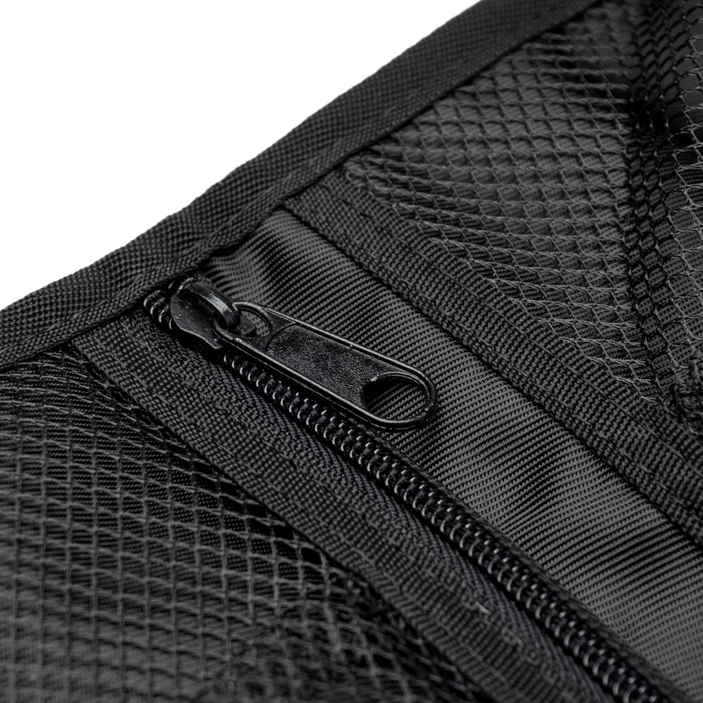Rock Climbing Carabiner Storage Bag Hardware Buckle Holder Pouch Black
