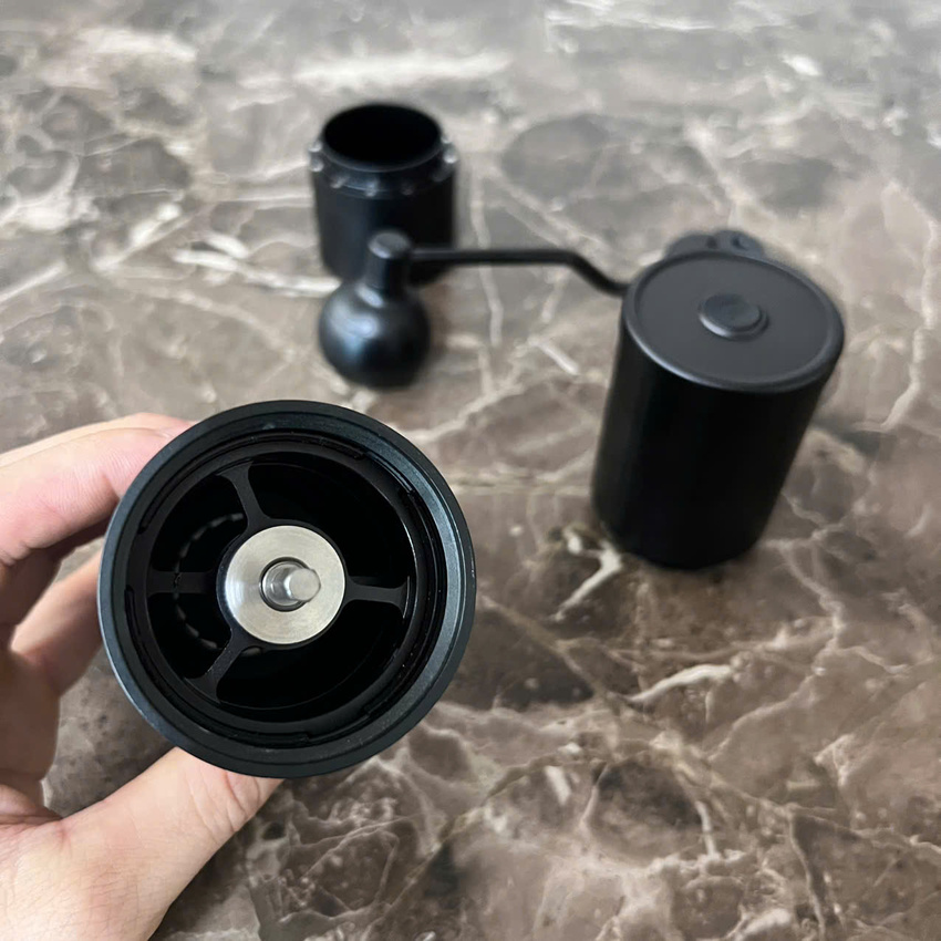 Máy xay hạt cà phê cầm tay kèm pin 60 cấp độ xay 2 trong 1 thương hiệu Mỹ HiBREW G4C - Dung lượng pin 980mAh - Hàng nhập khẩu