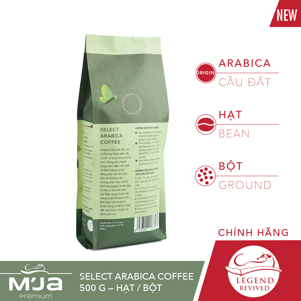 Cà phê M'JA Select Arabica 500g