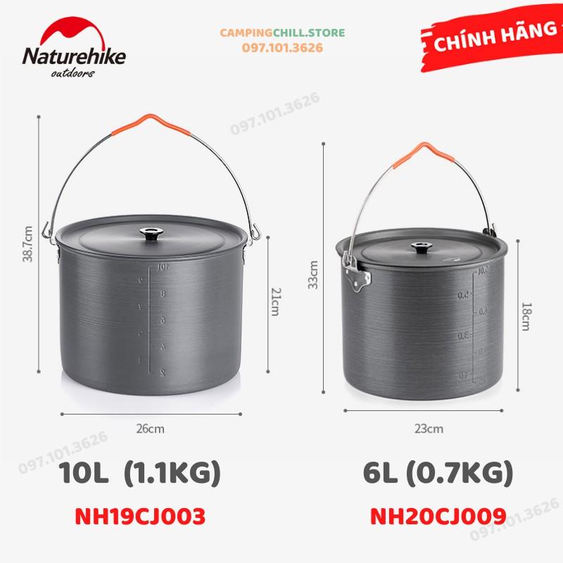 NỒI TREO DÃ NGOẠI, PICNIC SIZE LỚN NATUREHIKE NH19CJ003