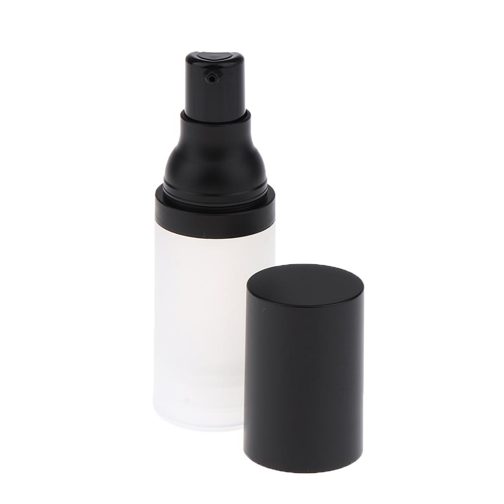 20ML 30ML 50ML Plastic Travel Empty Airless Pump Bottle Lotion Cosmetic Container for Bathroom Travel Hotel