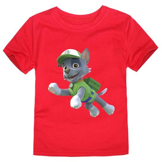 Áo thun trẻ em chó tuần tra 2 , Có size người lớn, King Cotton