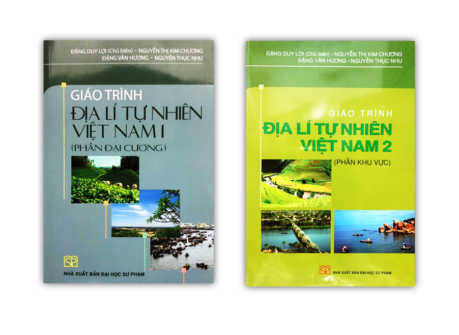 Sách - Combo Giáo Trình Địa Lí Tự Nhiên Việt Nam ( phần 1 + 2 )